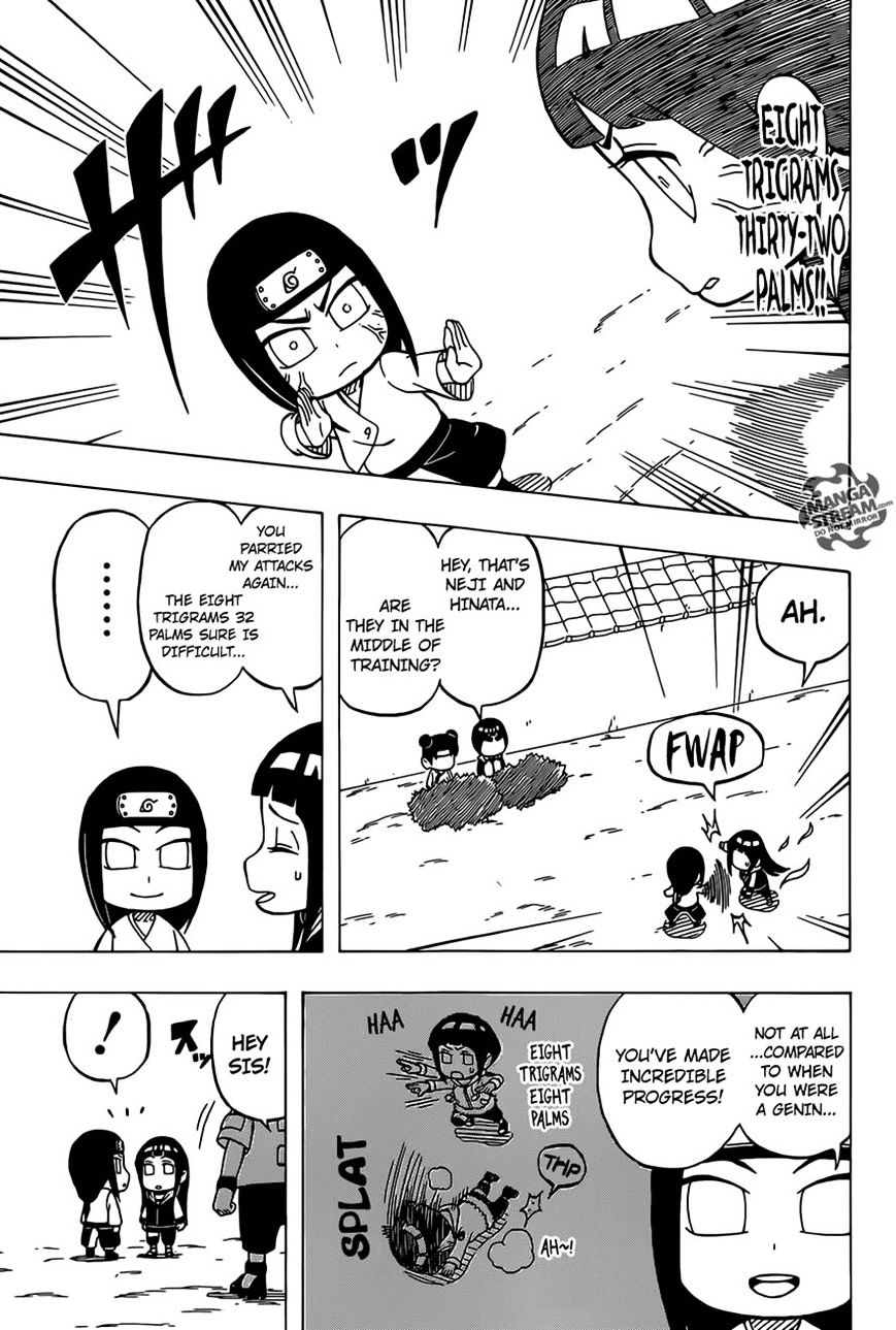 Rock Lee no Seishun Full-Power Ninden Chapter 34 page 3 - Chapter 34: Huuga Hinata Vs. Hyuuga Hanabi!!
