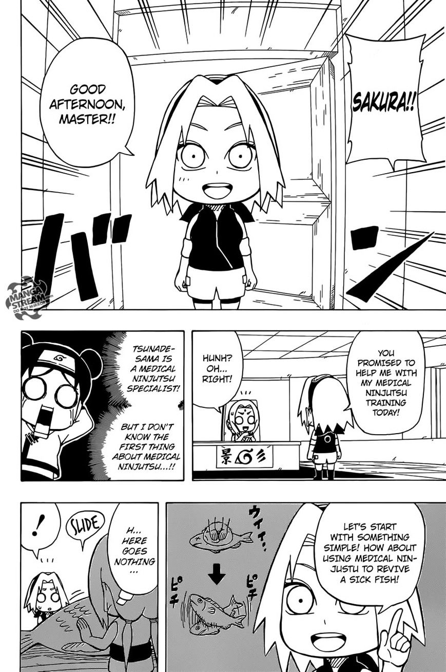 Rock Lee no Seishun Full-Power Ninden Chapter 35 page 10 - Chapter 35: Legendary Ninja!