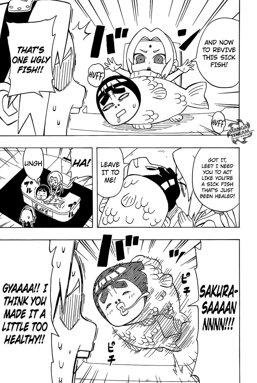 Rock Lee no Seishun Full-Power Ninden Chapter 35 page 11 - Chapter 35: Legendary Ninja!