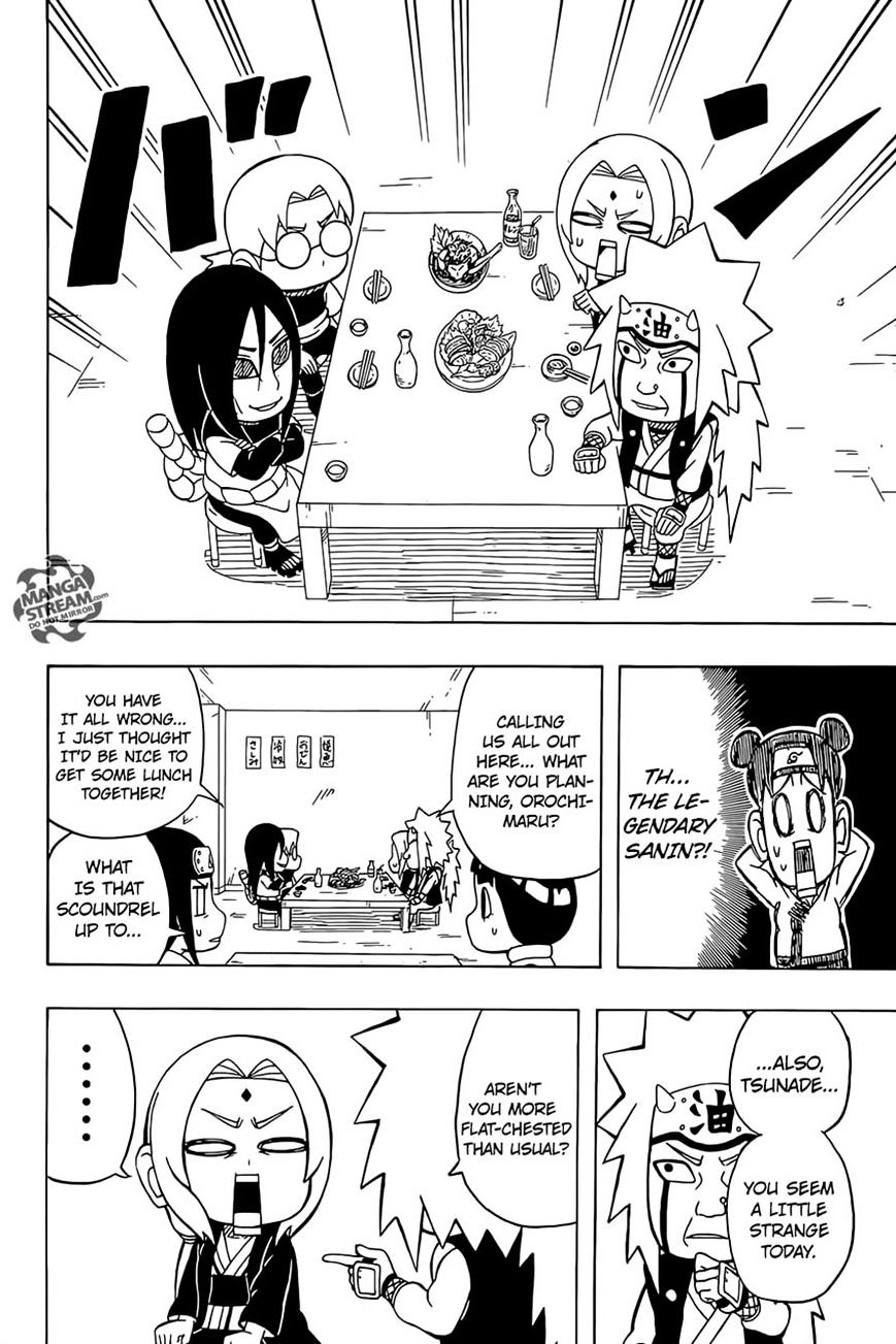 Rock Lee no Seishun Full-Power Ninden Chapter 35 page 14 - Chapter 35: Legendary Ninja!