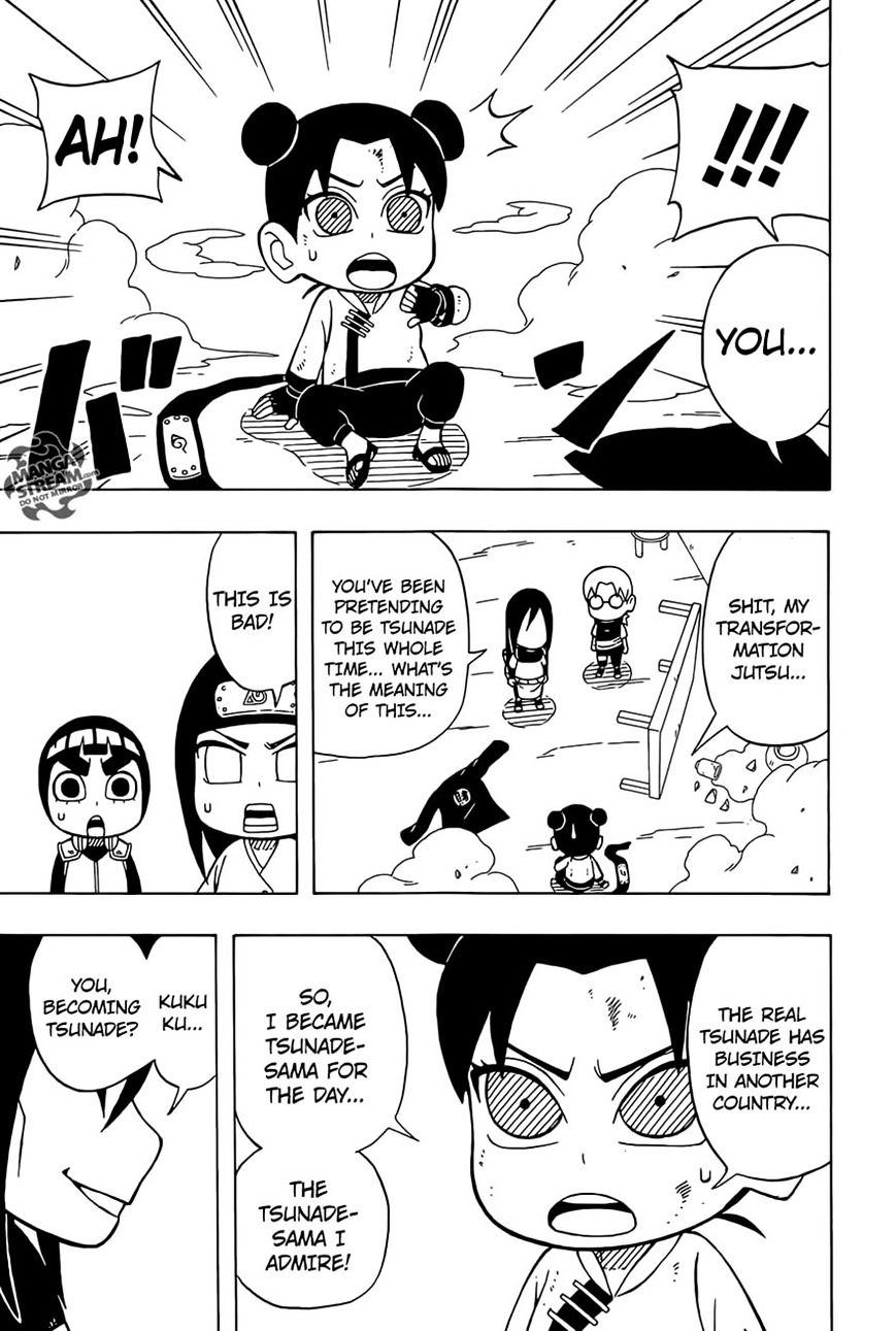 Rock Lee no Seishun Full-Power Ninden Chapter 35 page 17 - Chapter 35: Legendary Ninja!