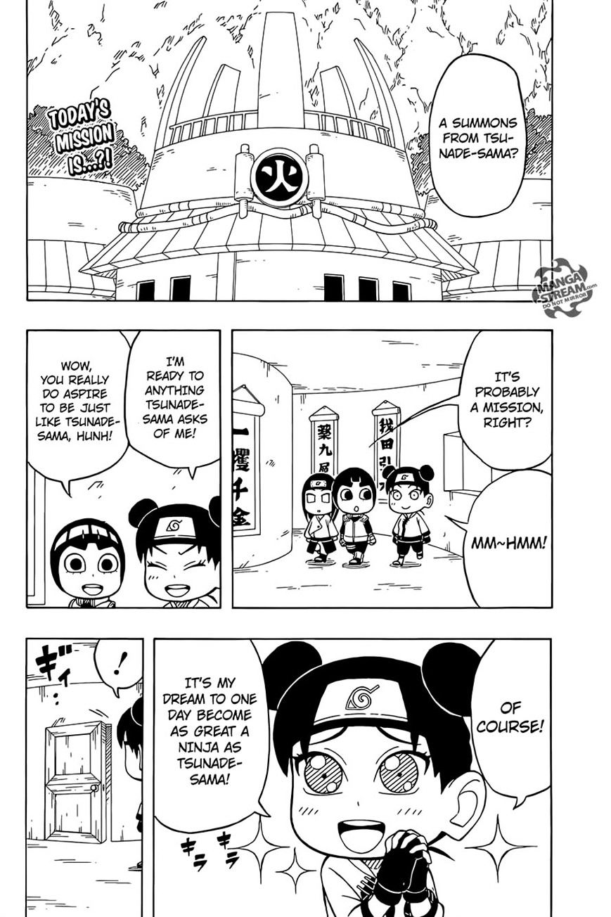 Rock Lee no Seishun Full-Power Ninden Chapter 35 page 2 - Chapter 35: Legendary Ninja!