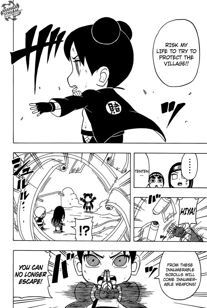 Rock Lee no Seishun Full-Power Ninden Chapter 35 page 20 - Chapter 35: Legendary Ninja!