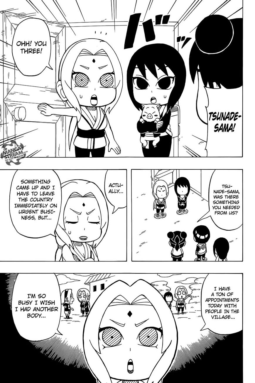 Rock Lee no Seishun Full-Power Ninden Chapter 35 page 3 - Chapter 35: Legendary Ninja!