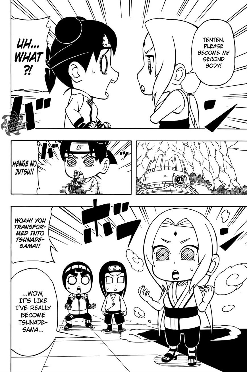 Rock Lee no Seishun Full-Power Ninden Chapter 35 page 4 - Chapter 35: Legendary Ninja!
