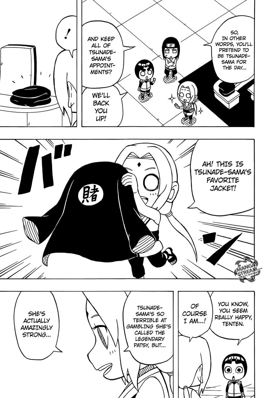 Rock Lee no Seishun Full-Power Ninden Chapter 35 page 5 - Chapter 35: Legendary Ninja!