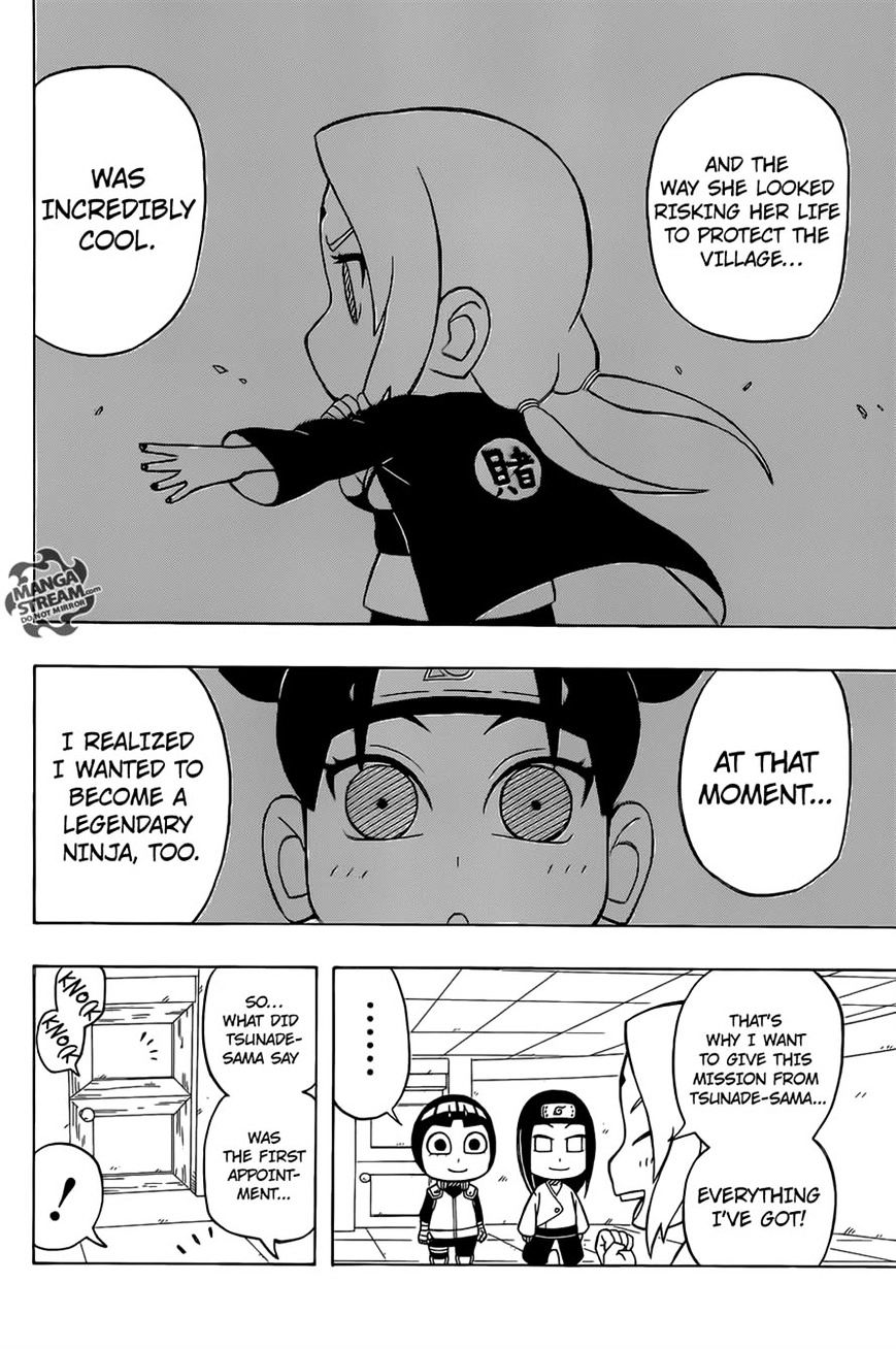 Rock Lee no Seishun Full-Power Ninden Chapter 35 page 6 - Chapter 35: Legendary Ninja!