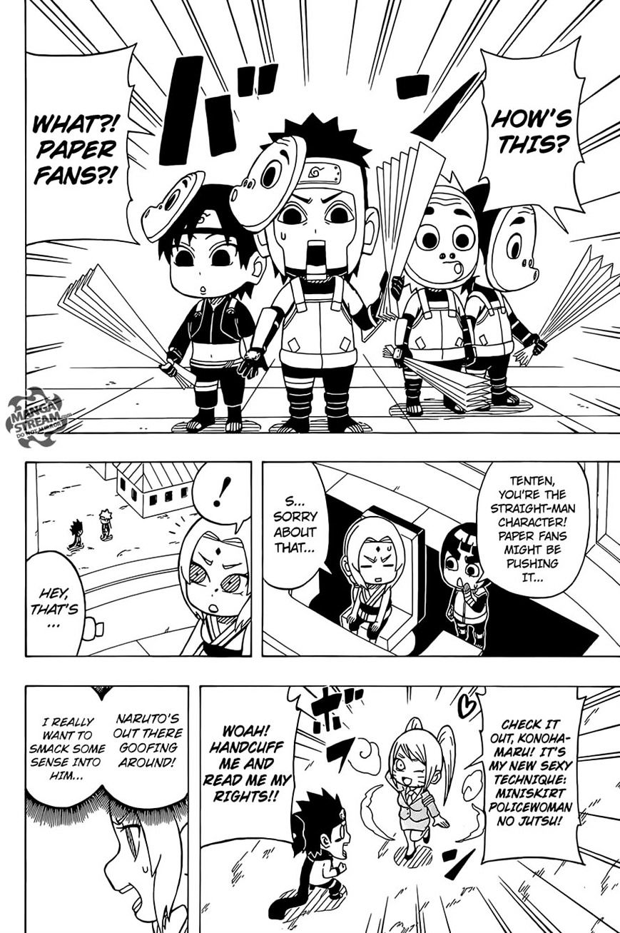 Rock Lee no Seishun Full-Power Ninden Chapter 35 page 8 - Chapter 35: Legendary Ninja!
