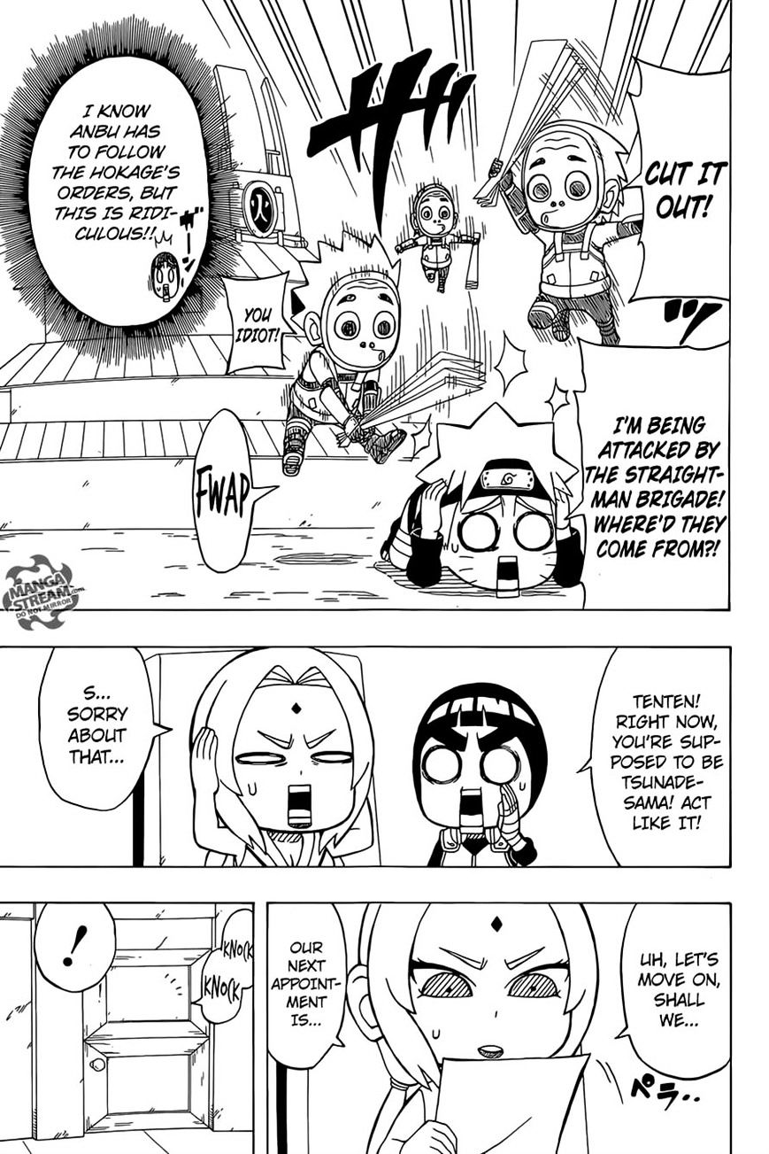 Rock Lee no Seishun Full-Power Ninden Chapter 35 page 9 - Chapter 35: Legendary Ninja!