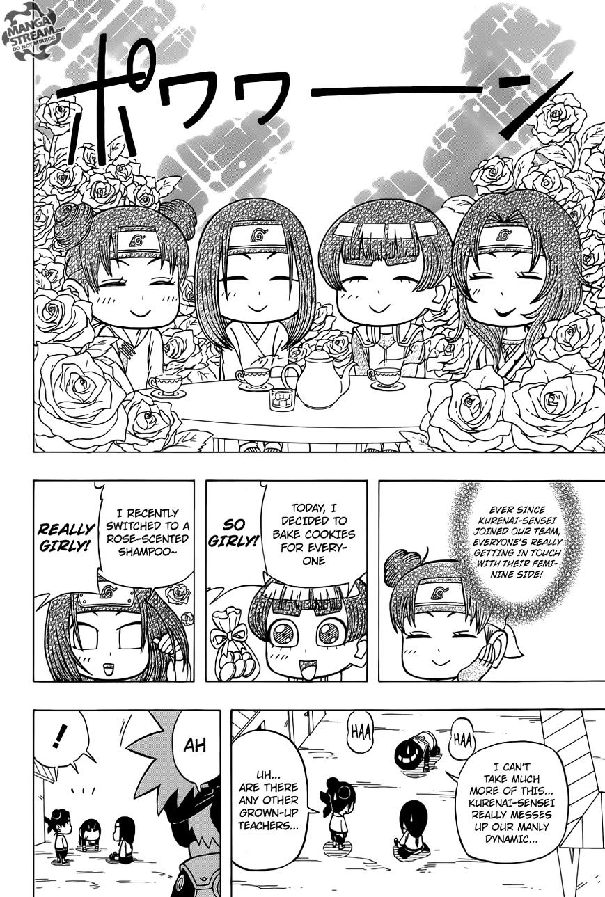 Rock Lee no Seishun Full-Power Ninden Chapter 36 page 11 - Chapter 36: Adults!!