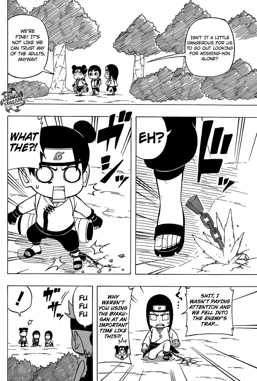 Rock Lee no Seishun Full-Power Ninden Chapter 36 page 18 - Chapter 36: Adults!!