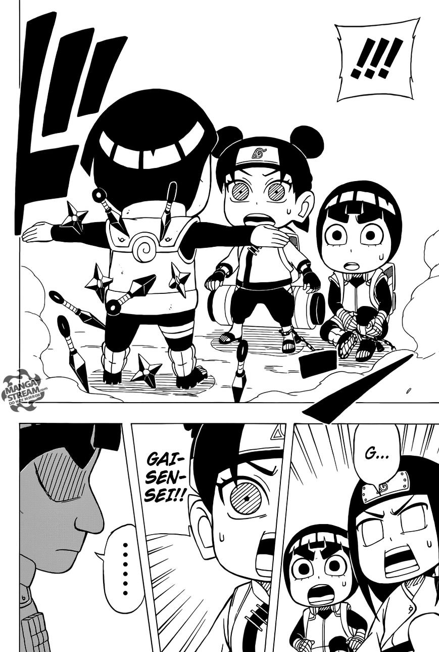 Rock Lee no Seishun Full-Power Ninden Chapter 36 page 20 - Chapter 36: Adults!!