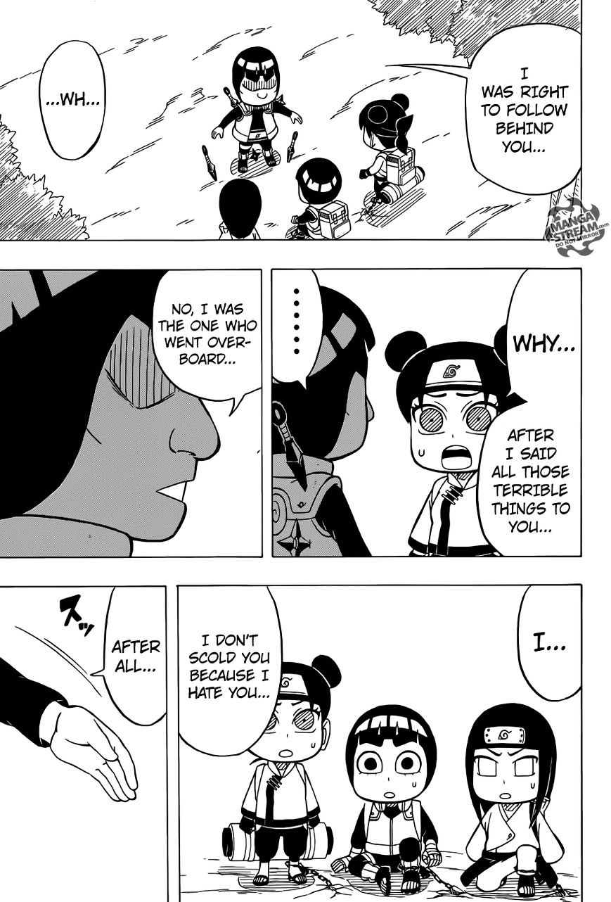 Rock Lee no Seishun Full-Power Ninden Chapter 36 page 21 - Chapter 36: Adults!!