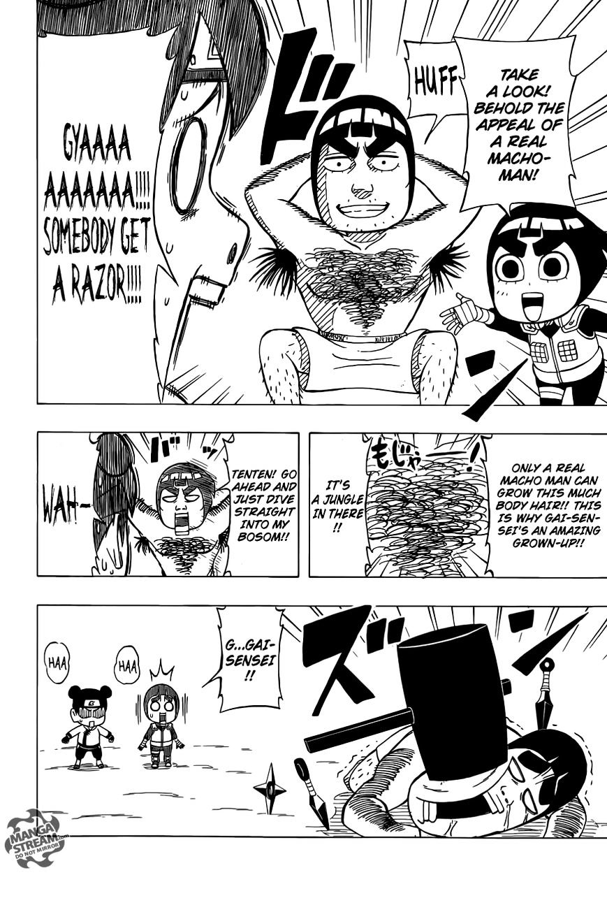 Rock Lee no Seishun Full-Power Ninden Chapter 36 page 5 - Chapter 36: Adults!!