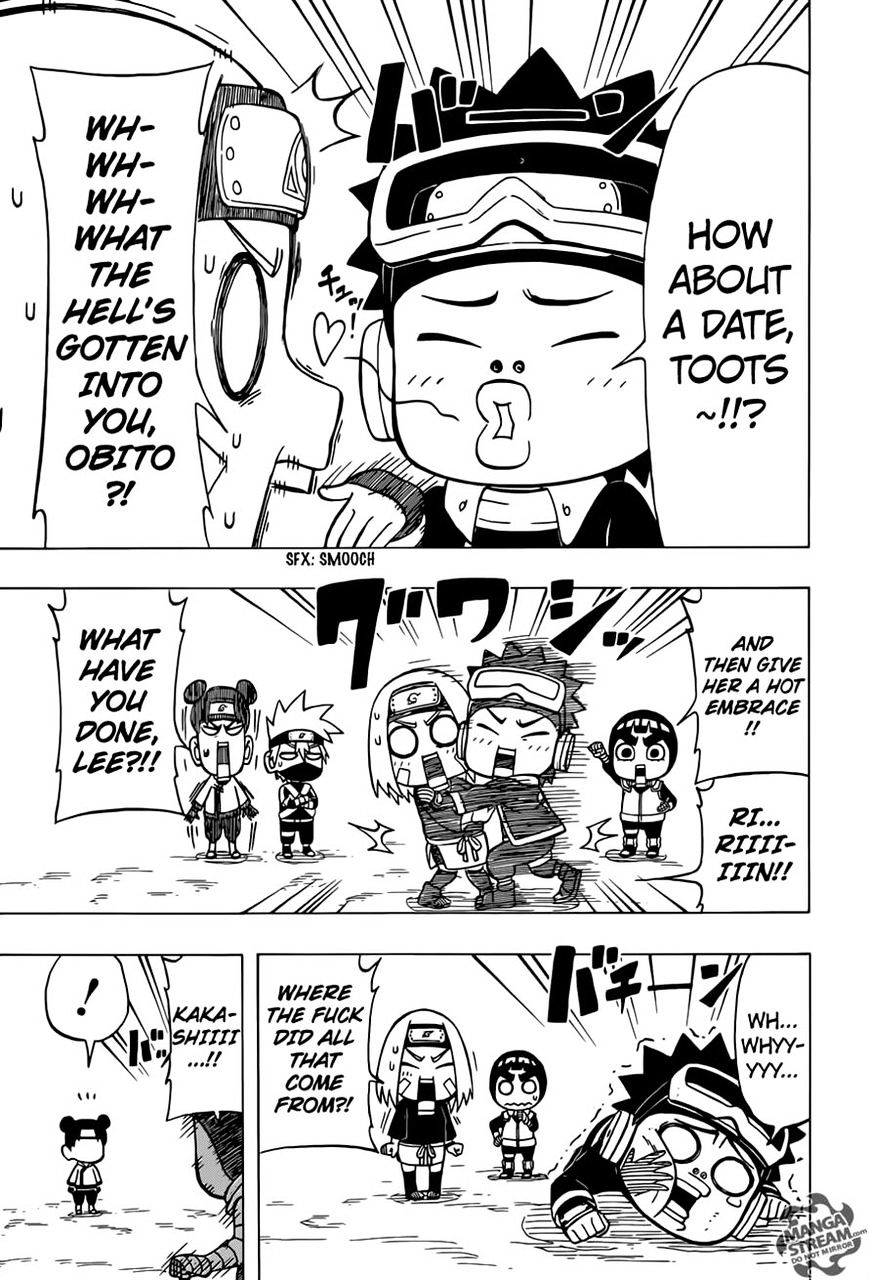Rock Lee no Seishun Full-Power Ninden Chapter 37 page 11 - Chapter 37: Time Warp!