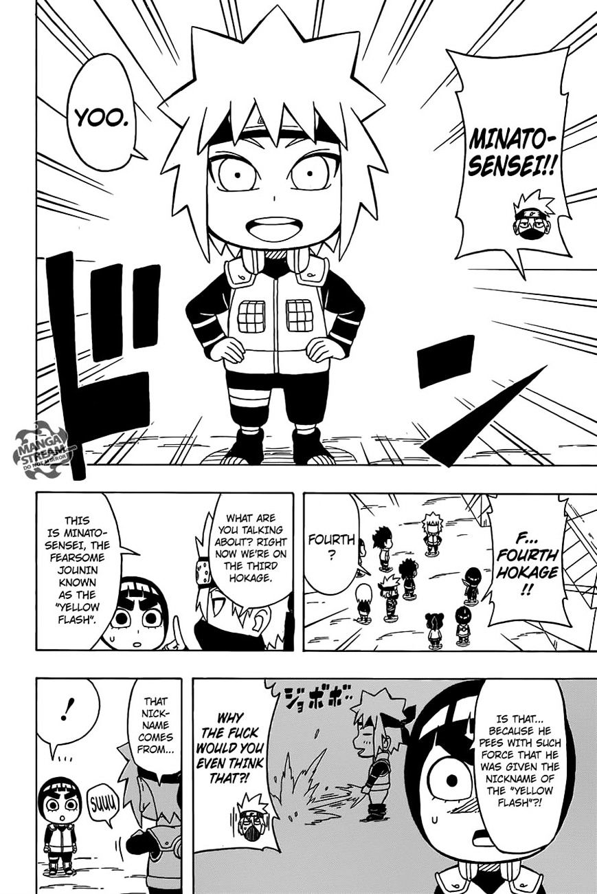 Rock Lee no Seishun Full-Power Ninden Chapter 37 page 14 - Chapter 37: Time Warp!
