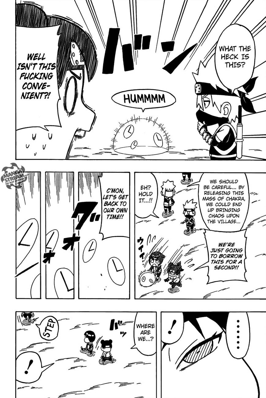Rock Lee no Seishun Full-Power Ninden Chapter 37 page 23 - Chapter 37: Time Warp!
