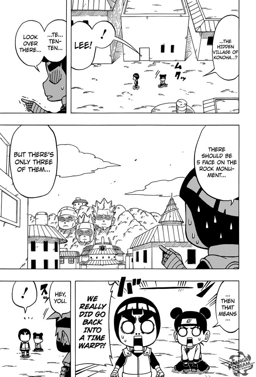 Rock Lee no Seishun Full-Power Ninden Chapter 37 page 5 - Chapter 37: Time Warp!