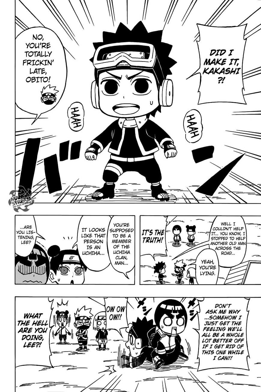Rock Lee no Seishun Full-Power Ninden Chapter 37 page 8 - Chapter 37: Time Warp!