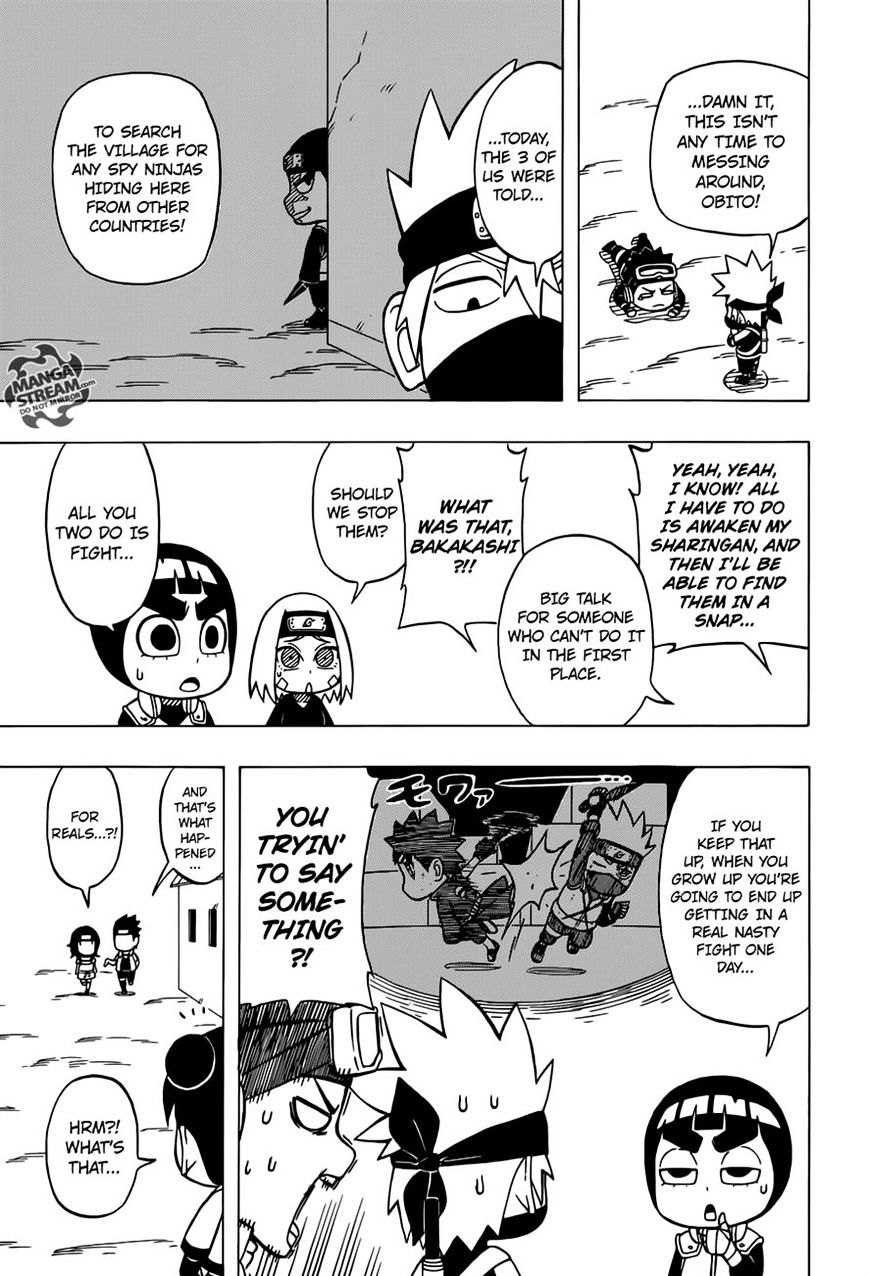 Rock Lee no Seishun Full-Power Ninden Chapter 37 page 9 - Chapter 37: Time Warp!