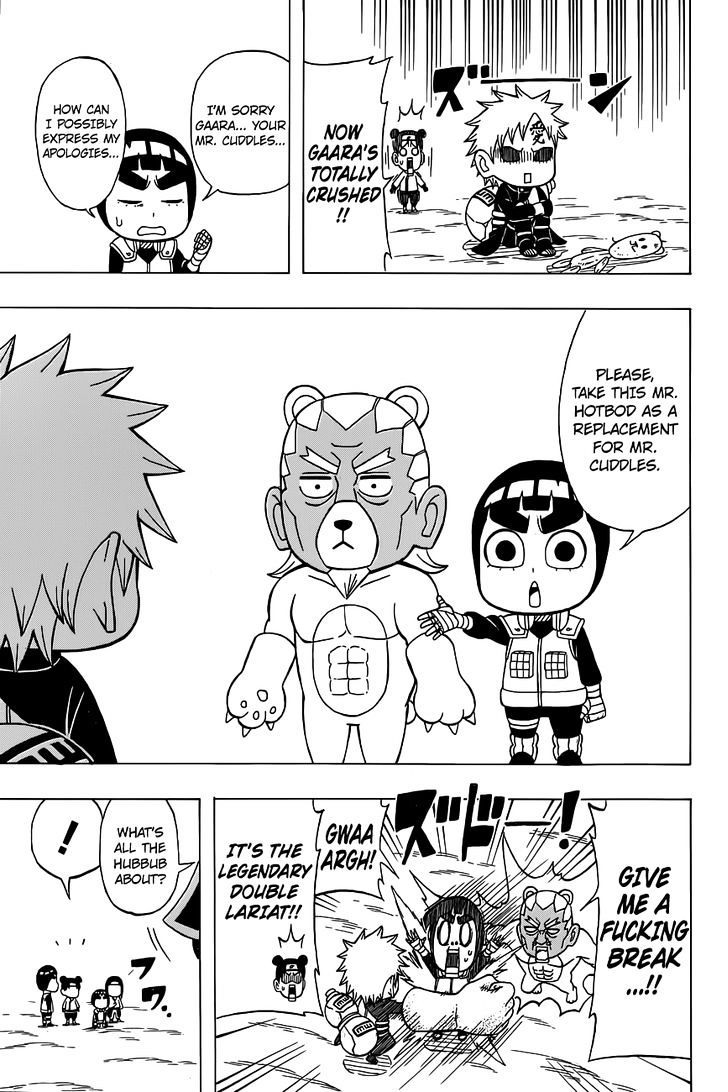 Rock Lee no Seishun Full-Power Ninden Chapter 38 page 12 - Chapter 38: The Five Kages!!