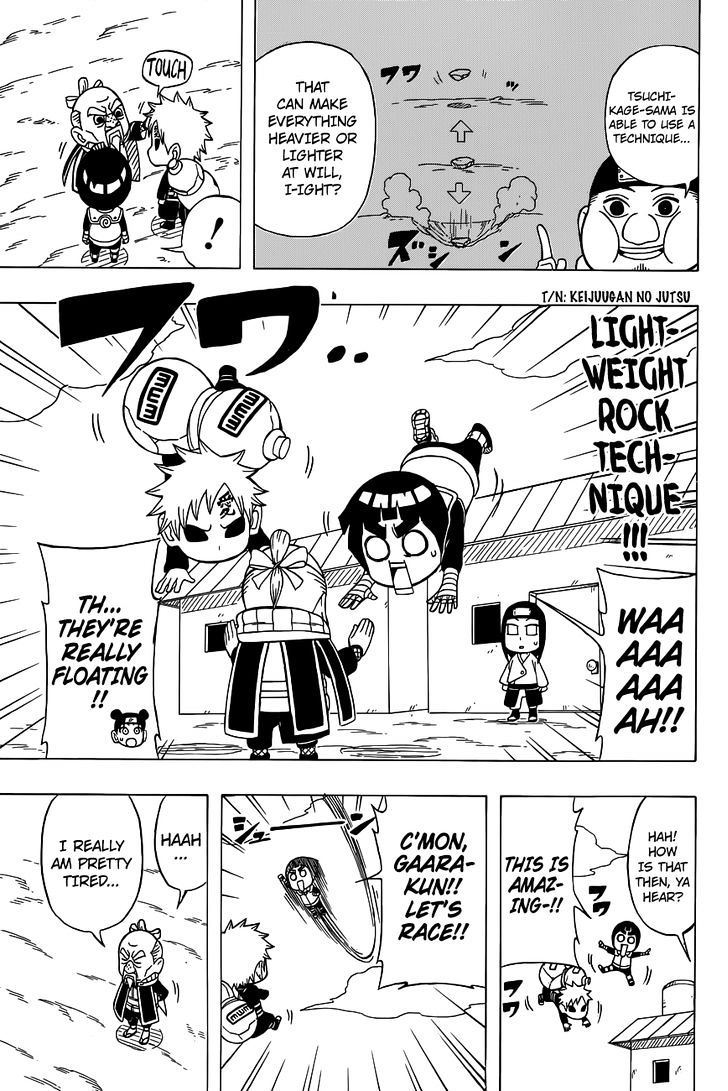 Rock Lee no Seishun Full-Power Ninden Chapter 38 page 14 - Chapter 38: The Five Kages!!