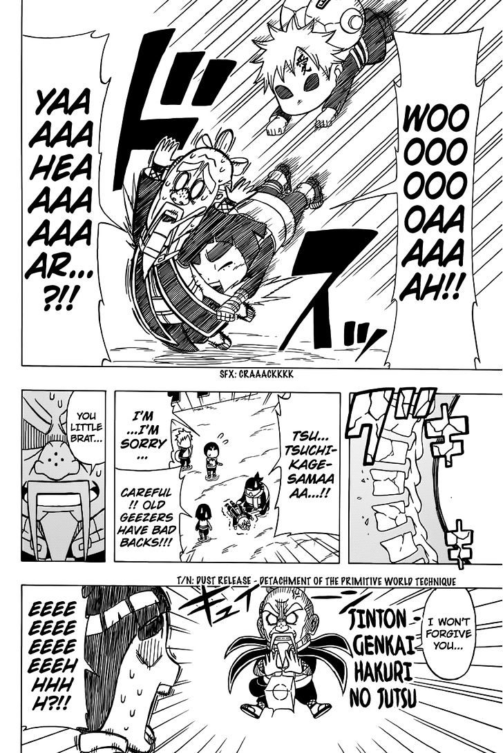 Rock Lee no Seishun Full-Power Ninden Chapter 38 page 15 - Chapter 38: The Five Kages!!
