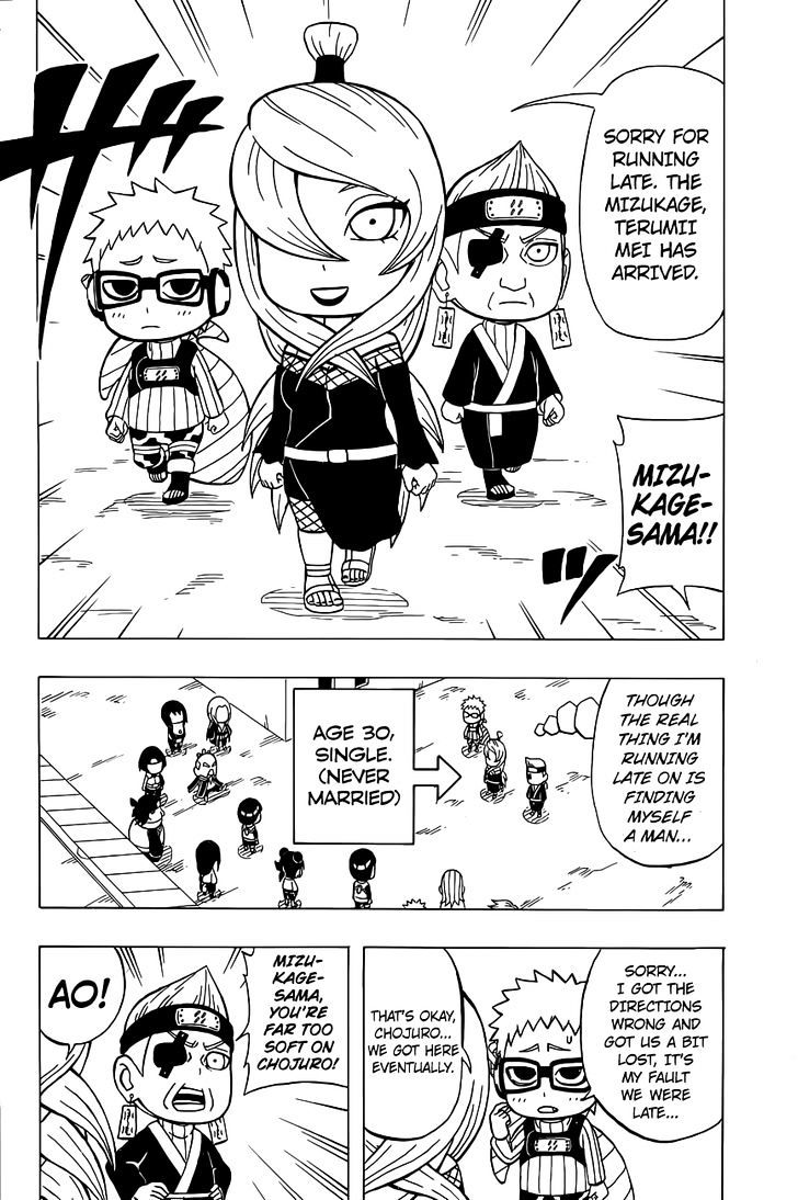 Rock Lee no Seishun Full-Power Ninden Chapter 38 page 17 - Chapter 38: The Five Kages!!