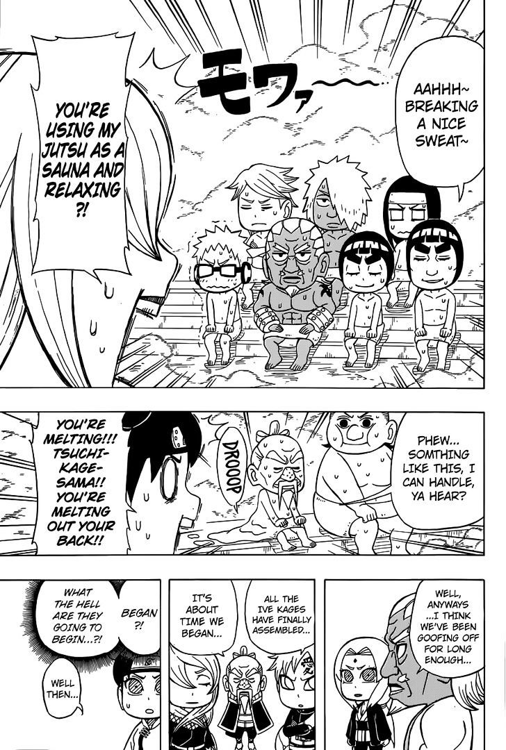 Rock Lee no Seishun Full-Power Ninden Chapter 38 page 20 - Chapter 38: The Five Kages!!