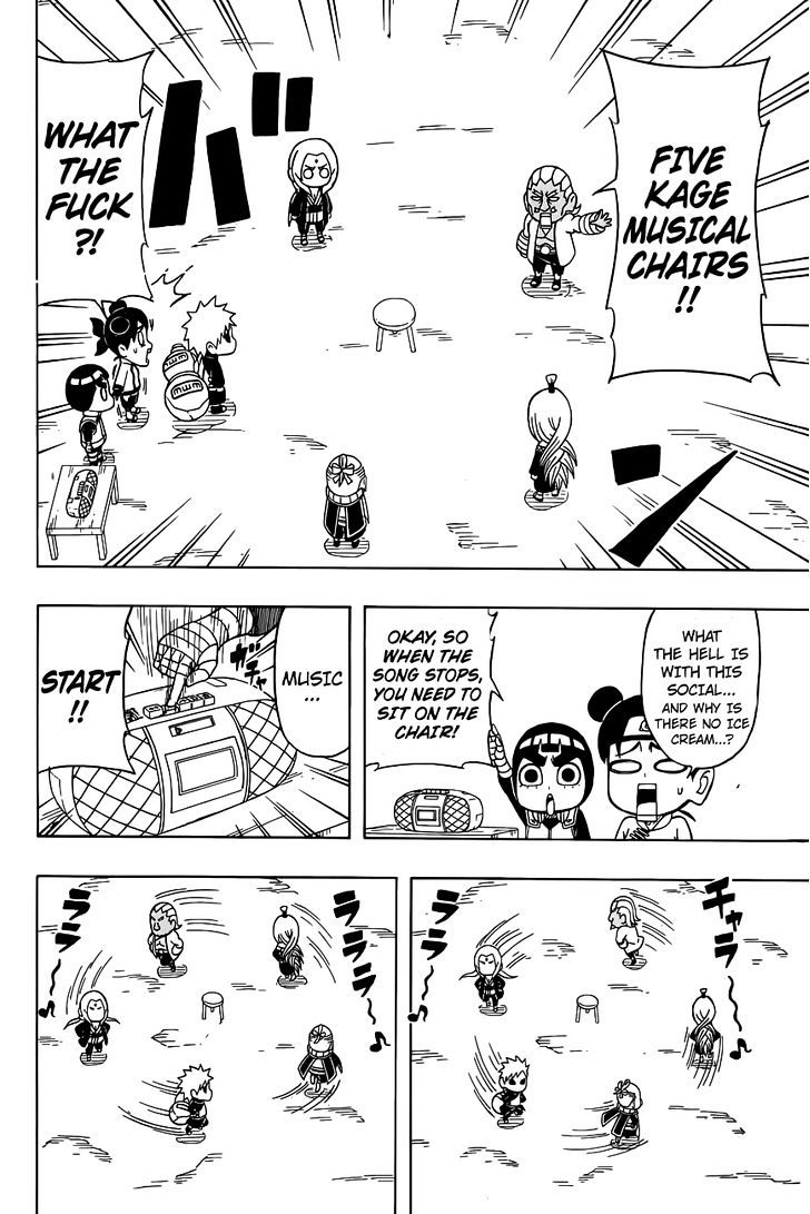 Rock Lee no Seishun Full-Power Ninden Chapter 38 page 21 - Chapter 38: The Five Kages!!