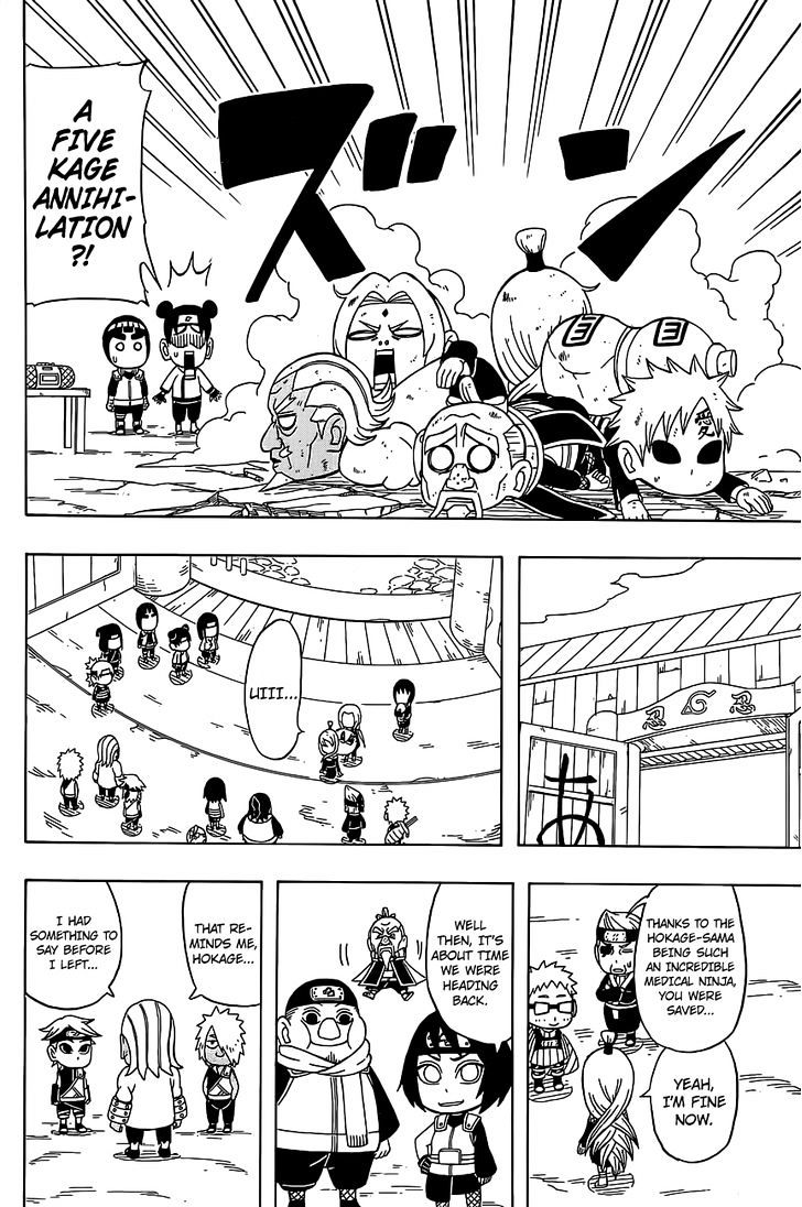 Rock Lee no Seishun Full-Power Ninden Chapter 38 page 23 - Chapter 38: The Five Kages!!