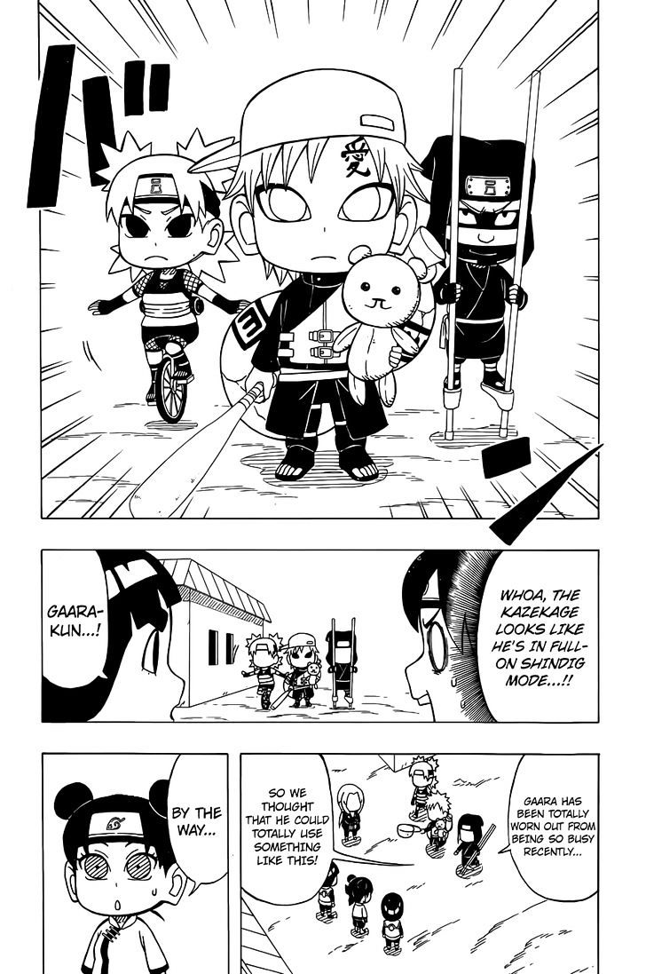 Rock Lee no Seishun Full-Power Ninden Chapter 38 page 7 - Chapter 38: The Five Kages!!