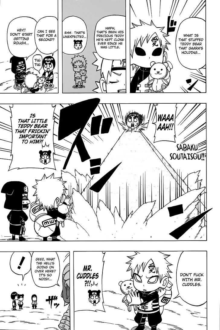 Rock Lee no Seishun Full-Power Ninden Chapter 38 page 8 - Chapter 38: The Five Kages!!