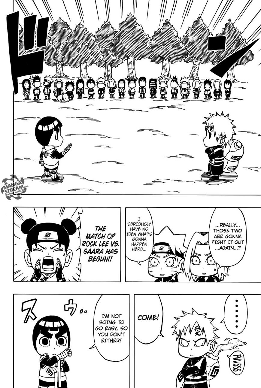Rock Lee no Seishun Full-Power Ninden Chapter 39 page 12 - Chapter 39: A Great Ninja...!! [END]