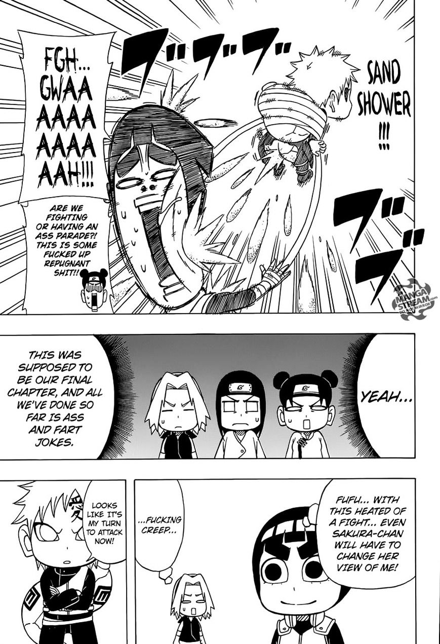 Rock Lee no Seishun Full-Power Ninden Chapter 39 page 15 - Chapter 39: A Great Ninja...!! [END]