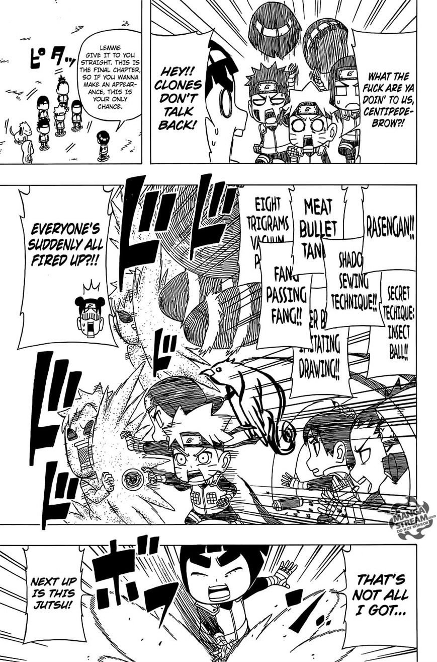 Rock Lee no Seishun Full-Power Ninden Chapter 39 page 17 - Chapter 39: A Great Ninja...!! [END]