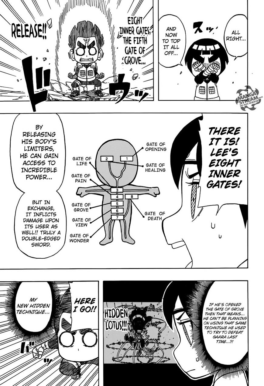 Rock Lee no Seishun Full-Power Ninden Chapter 39 page 19 - Chapter 39: A Great Ninja...!! [END]