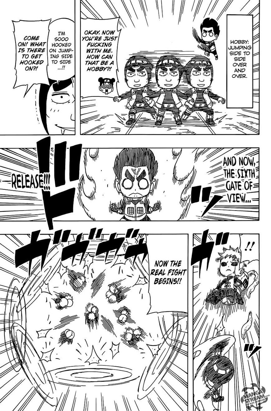 Rock Lee no Seishun Full-Power Ninden Chapter 39 page 21 - Chapter 39: A Great Ninja...!! [END]