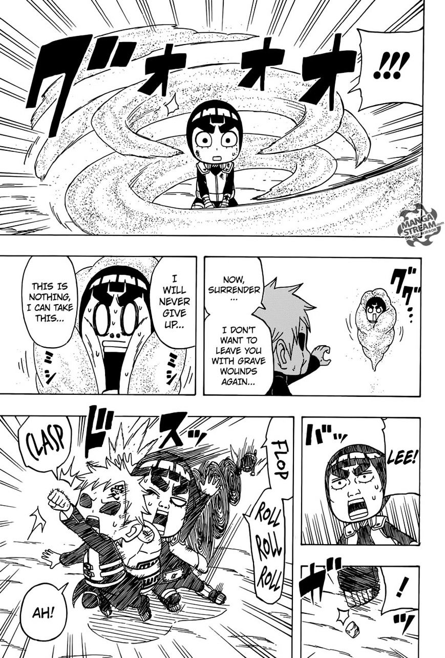 Rock Lee no Seishun Full-Power Ninden Chapter 39 page 23 - Chapter 39: A Great Ninja...!! [END]