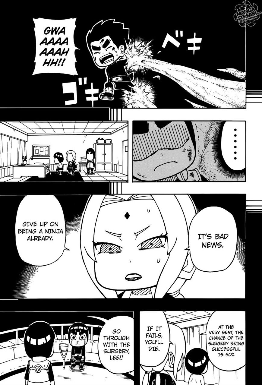 Rock Lee no Seishun Full-Power Ninden Chapter 39 page 27 - Chapter 39: A Great Ninja...!! [END]