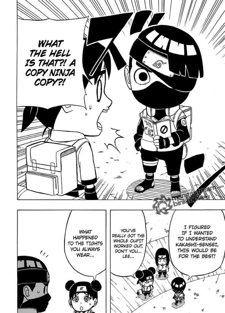 Rock Lee no Seishun Full-Power Ninden Chapter 4 page 11 - Chapter 4: Copy Ninja Rock Lee!?