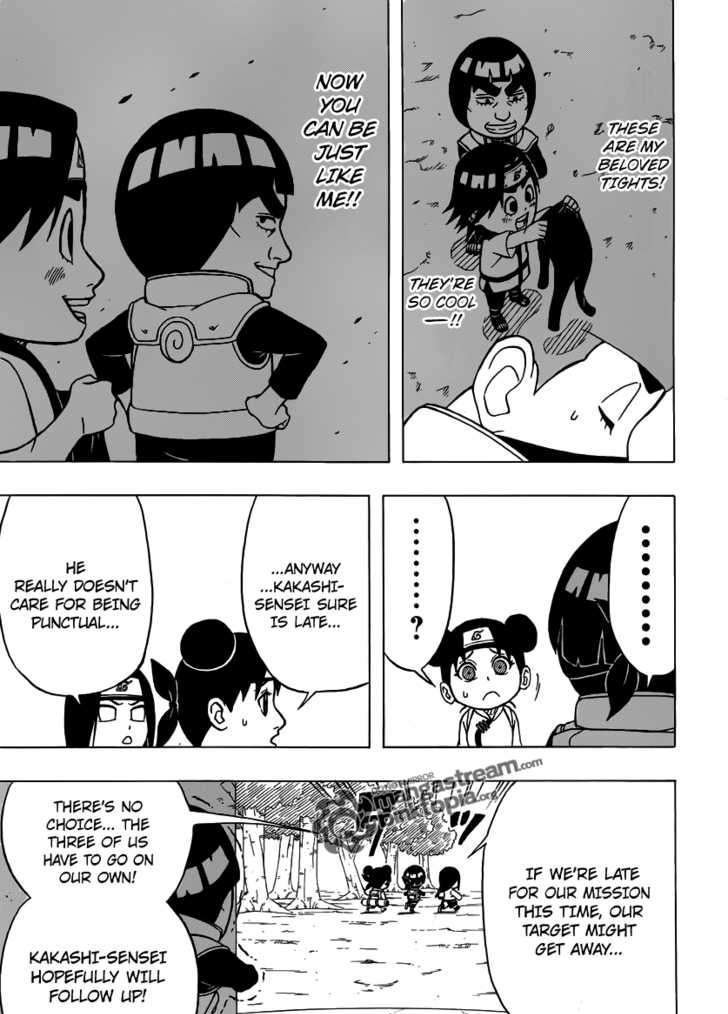 Rock Lee no Seishun Full-Power Ninden Chapter 4 page 12 - Chapter 4: Copy Ninja Rock Lee!?