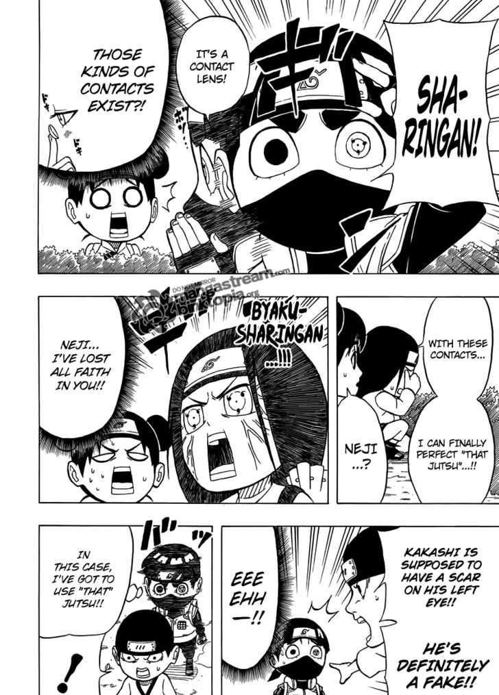 Rock Lee no Seishun Full-Power Ninden Chapter 4 page 15 - Chapter 4: Copy Ninja Rock Lee!?