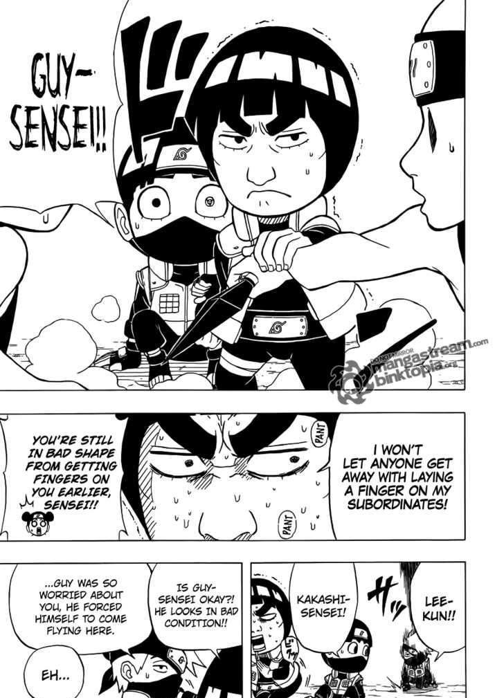 Rock Lee no Seishun Full-Power Ninden Chapter 4 page 18 - Chapter 4: Copy Ninja Rock Lee!?