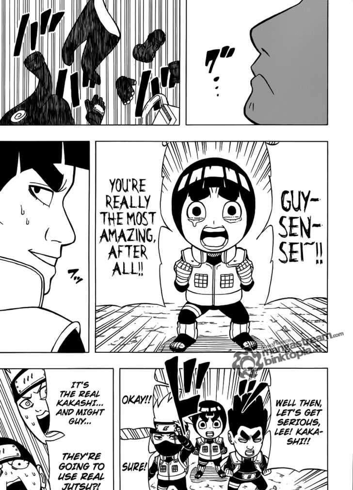 Rock Lee no Seishun Full-Power Ninden Chapter 4 page 20 - Chapter 4: Copy Ninja Rock Lee!?