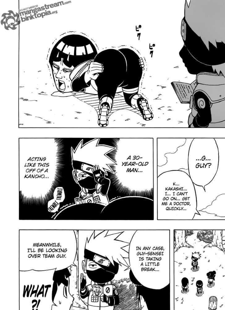 Rock Lee no Seishun Full-Power Ninden Chapter 4 page 7 - Chapter 4: Copy Ninja Rock Lee!?