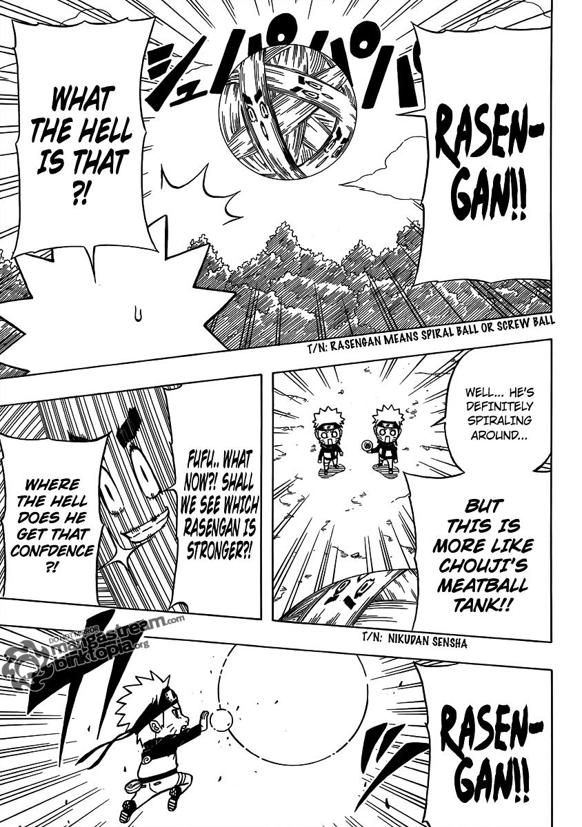 Rock Lee no Seishun Full-Power Ninden Chapter 5.5 page 12 - Chapter 5.5: Omake: Naruto Vs. Konohamaru Vs. Rock Lee!!