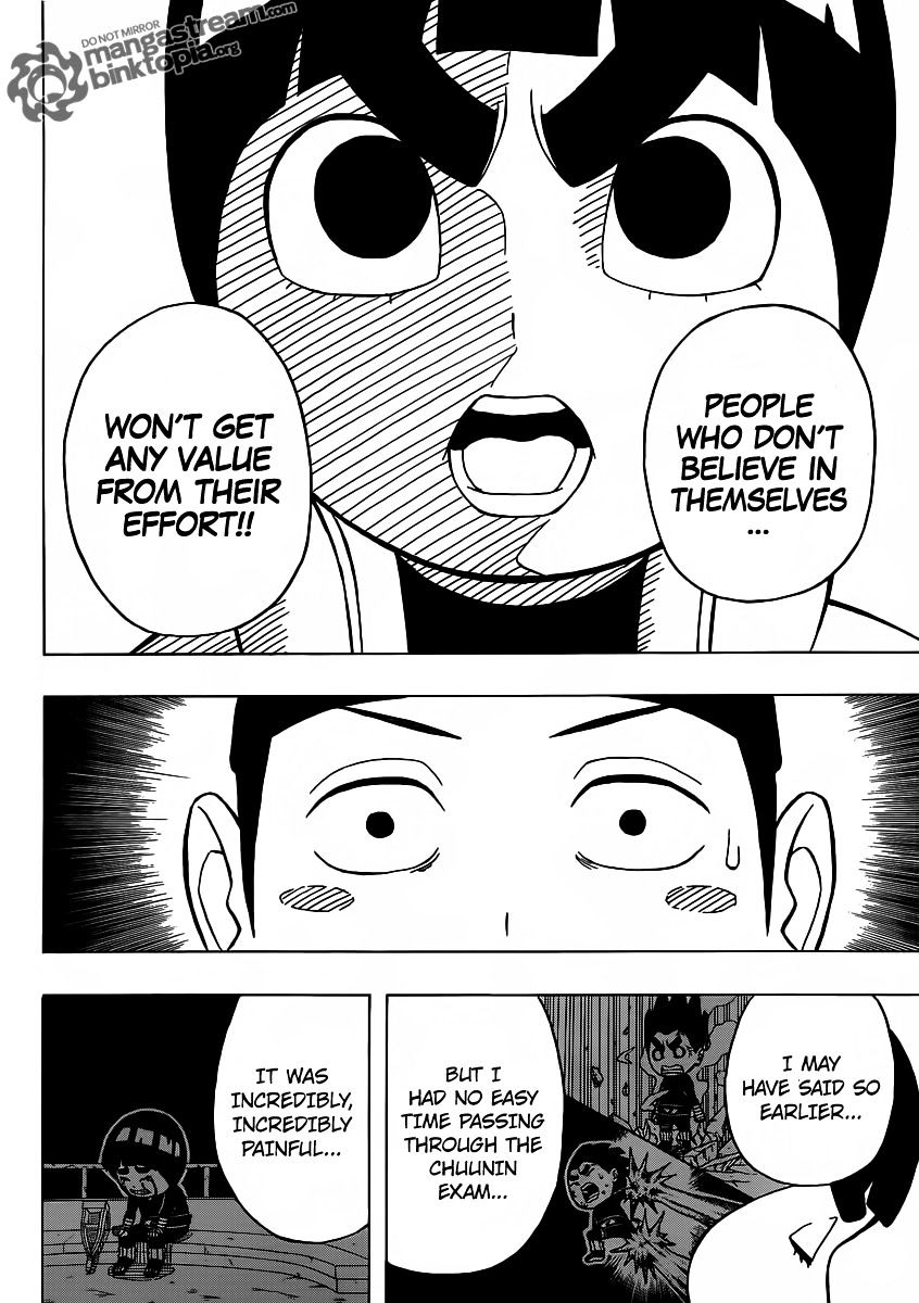 Rock Lee no Seishun Full-Power Ninden Chapter 5.5 page 17 - Chapter 5.5: Omake: Naruto Vs. Konohamaru Vs. Rock Lee!!
