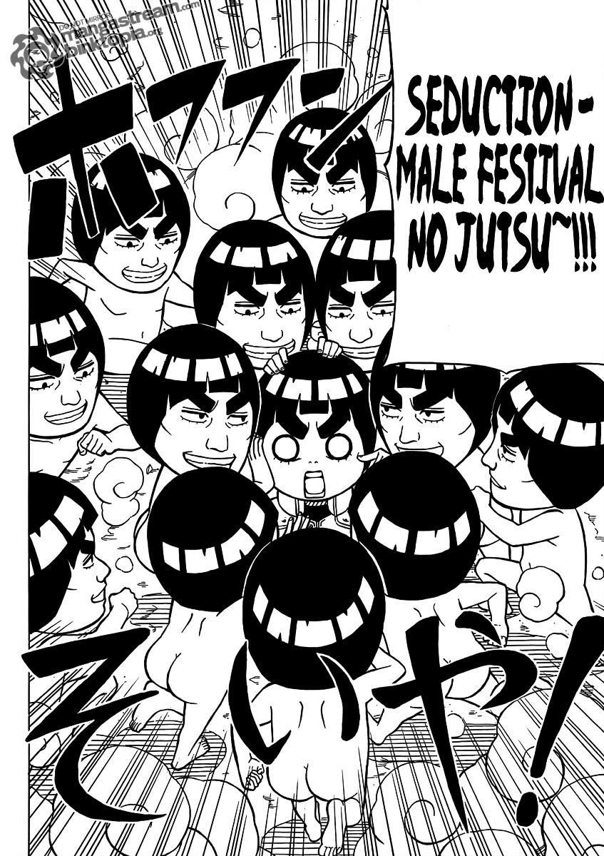 Rock Lee no Seishun Full-Power Ninden Chapter 5.5 page 19 - Chapter 5.5: Omake: Naruto Vs. Konohamaru Vs. Rock Lee!!