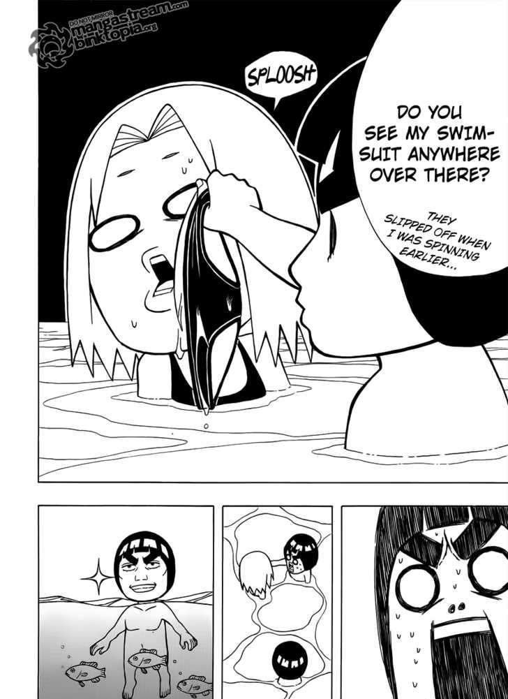 Rock Lee no Seishun Full-Power Ninden Chapter 5 page 10 - Chapter 5: Sakura's Swimsuit!!